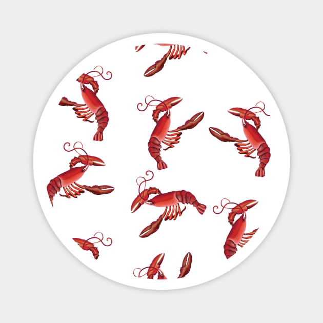 Lobsters Magnet by nickemporium1